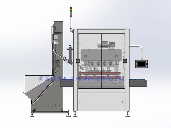 自動高速封蓋機,，適用于直徑10 mm-100 mm的瓶蓋